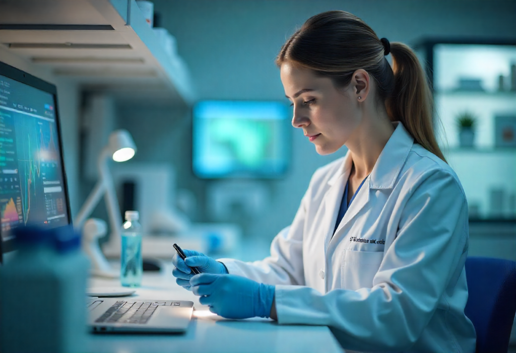 AI clinical research operating within ethical and regulatory standards.