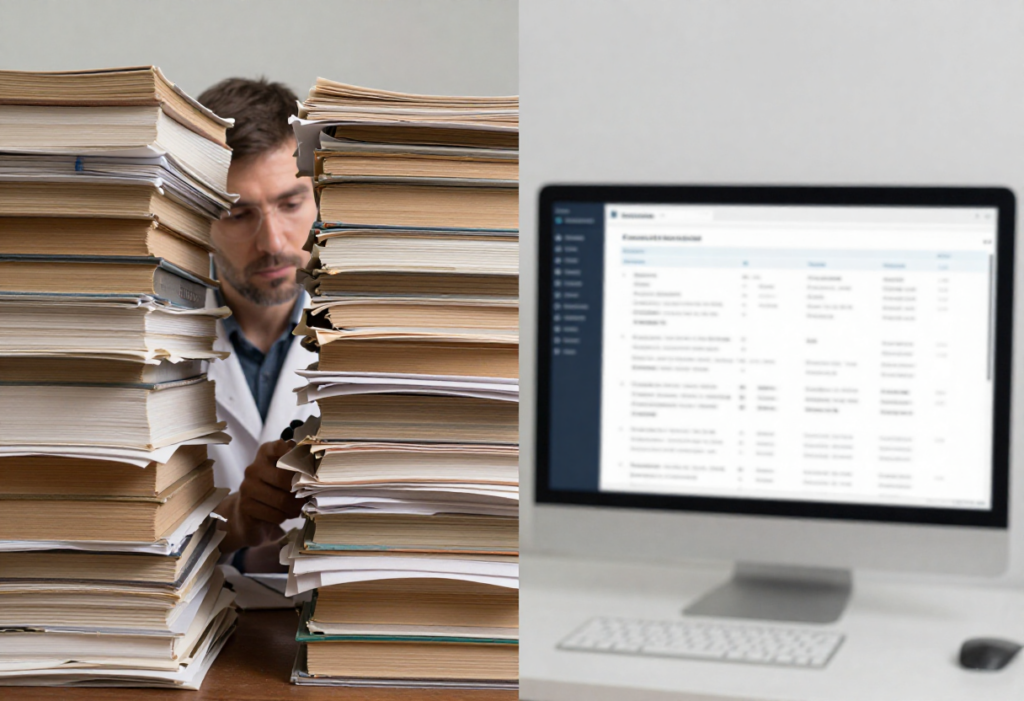 AI clinical research reducing information overload in medical studies.