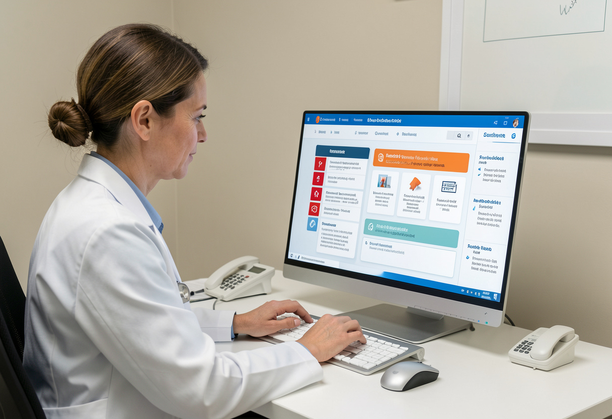 AI symptom checker for clinicians supporting evidence-based symptom interpretation