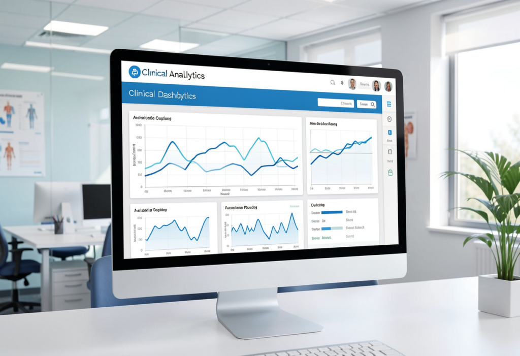 Medical research assistant analyzing real-world clinical evidence over time